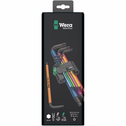 Wera Tools Metric Ball End Hex L-Key Set 9 pc
