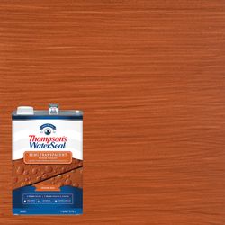 Thompson's WaterSeal Semi-Transparent Sedona Red Water-Based Acrylic/Alkyd/Urethane Waterproofing Wo