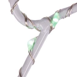Celebrations LED Multi Christmas Tree Silhouette 17 in. Hanging Decor