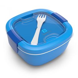 Bentgo 57 oz Blue Salad Container Set 1 pk