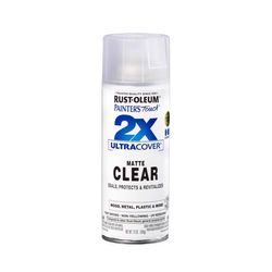 Rust-Oleum Painter's Touch 2X Ultra Cover Matte Clear Acrylic Coating Spray Paint 12 oz