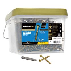 Power Pro No. 8 Ga. X 2 in. L Bronze Star Flat Head Deck Screws