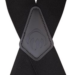 Wolverine 48 in. L X 2 in. W Polyester Industrial Suspenders Black 1 pair