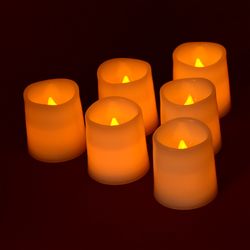 Magic Seasons White No Scent LED Flameless Votive Candle