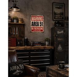 Desperate Enterprises 16 in. H X 12.5 in. L Tin Sign