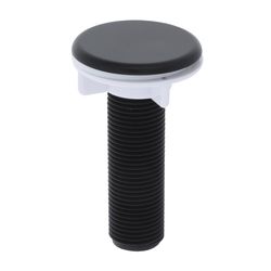 Danco Faucet Hole Cover For Universal 3.25 in. H X 1-3/4 in. D Black Plastic 1 pc