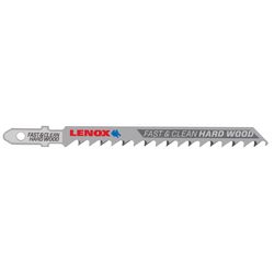 LENOX 4 in. Bi-Metal T-Shank Jig Saw Blade 6 TPI 5 pk