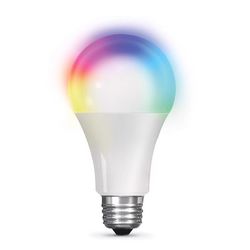 Feit Smart Home A21 E26 (Medium) Smart-Enabled LED Bulb Color Changing 100 Watt Equivalence 1 pk