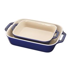 Zwilling J.A Henckels Staub Ceramic Bake Set Dark Blue