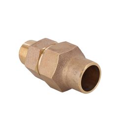 Legend Valve T-4100NL 3/4 in. Flare in. X 3/4 in. D MNPT Cast Bronze Adapter