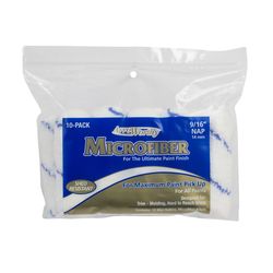 ArroWorthy Microfiber 4 in. W X 9/16 in. Mini Paint Roller Cover 10 pk