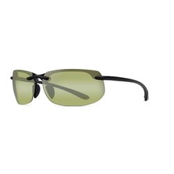 Maui Jim Banyans Asian Fit Sunglasses Unisex Gloss Black Frame Maui HT Lens Polarized