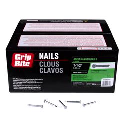 Grip-Rite 1-1/2 in. Joist Hanger Hot-Dipped Galvanized Steel Nail Round Head 50 lb