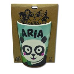 Panda Crew 8.5 oz Multicolored Melamine Aria Cup 1 pk
