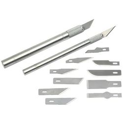 X-Acto Hobby Knife Set Silver 12 pc
