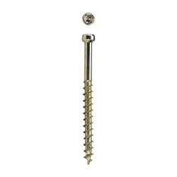 SPAX PowerTrim No. 8 in. X 2 in. L Star Round Head Serrated Trim Screws