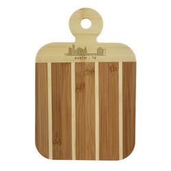 Totally Bamboo 9 in. L X 6 in. W X 0.5 in. Bamboo Serving & Cutting Board