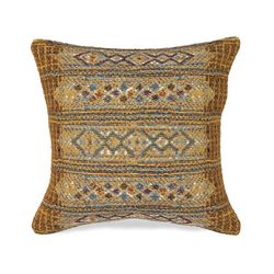 Liora Manne Marina Multicolored Casual Polyester Back Cushion 18 in. H X 0.12 in. W X 18 in. L