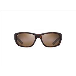Maui Jim Mauklele Sunglasses Men's Matte Dark Havana Frame HCL Bronze Lens Polarized