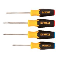 DeWalt Phillips/Slotted Screwdriver Set 4 pc