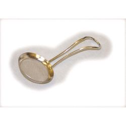 Mesh Sugar spoon - works well fro sprinkling decorative sugar on desserts.