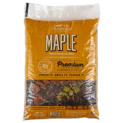 Traeger Premium All Natural Maple Hardwood Pellets 20 lb