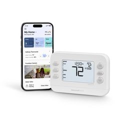 Honeywell Home X2S Smart Built In WiFi Heating and Cooling Push Button Smart-Enabled Programmable Th