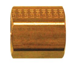 JMF Company 3/16 in. Flare X 3/16 in. D Flare Yellow Brass Inverted Union