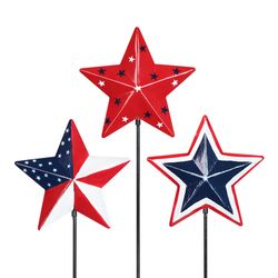 Exhart Assorted Metal 18 in. H Yard Stake