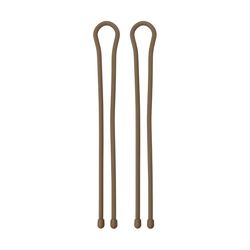 Nite Ize Gear Tie 0.40 in. W X 24 in. L Brown Twist Tie 2 pk