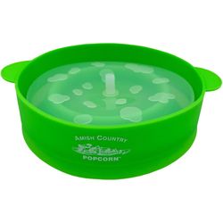 Amish Country Popcorn Green 4 qt Air Microwave Popcorn Popper