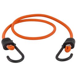 Keeper Black/Orange Bungee Cord 36 in. L X 0.374 in. 1 pk
