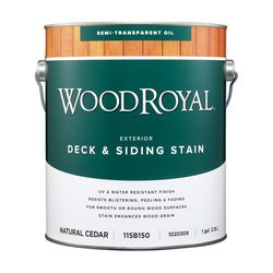 Ace Wood Royal Semi-Transparent Natural Cedar Oil-Based Alkyd Deck and Siding Stain 1 gal