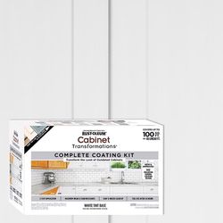 Rust-Oleum Cabinet Transformations Satin White Tint Base Cabinet Refinishing System Interior 1 qt