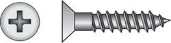 HILLMAN No. 10 Ga. X 2 in. L Phillips Zinc-Plated Coarse Wood Screws 100 pk