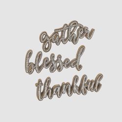 Gerson 11 in. Tabletop Sign Fall Decor