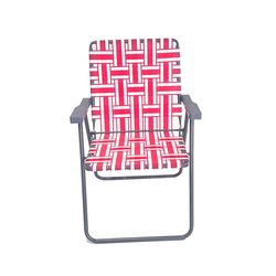 Living Accents Assorted Colored Strap Chair 1-Position Assorted Retro Folding Chair - COLOR MAY VARY