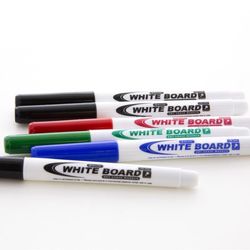 Bazic Products Low Odor Assorted Color Dry Erase Markers 6 pk