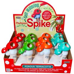 Streamline Multicolored Ceramic 5.5 in. H Planter Stake