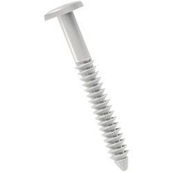 Builders Edge Shutter Lok 3/8 in. in. X 3 in. L Hammer Oval Head Coarse Plugs