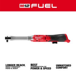Milwaukee 12V M12 FUEL 3/8 in. Brushless Cordless Ratchet Tool Only