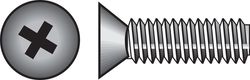 HILLMAN No. 8-32 Ga. X 2 in. L Phillips Flat Head Stainless Steel Machine Screws 100 pk