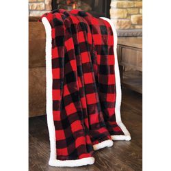 Carstens Inc 68 in. H X 54 in. L Multicolored Polyester Plush Throw Blanket