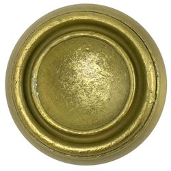 MNG Hardware Balance Traditional Round Cabinet Knob 1-1/4 in. D Champagne Bronze 1 pk