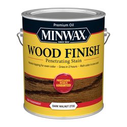 Minwax Wood Finish Semi-Transparent Dark Walnut Oil-Based Penetrating Wood Stain 1 gal