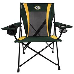 Kijaro Dual Lock Pro 1-Position Loden Green Green Bay Packers Camping Folding Chair