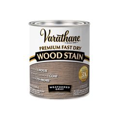 Varathane Premium Weathered Gray Oil-Based Fast Dry Wood Stain 1 qt