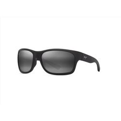 Maui Jim Ano Nui Sunglasses Men's Matte Black Frame Neutral Gray Lens Polarized
