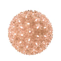 Celebrations LED Warm White 100L T5 Starlight Sphere 7.5 in. Hanging Decor
