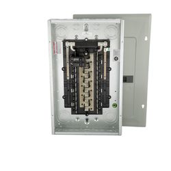 Eaton 100 amps 120/240 V 20 space 40 circuits Combination Mount Main Breaker Load Center